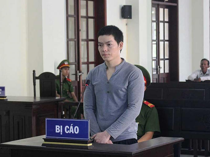 Bị cáo Trần Quốc Việt tại tòa.