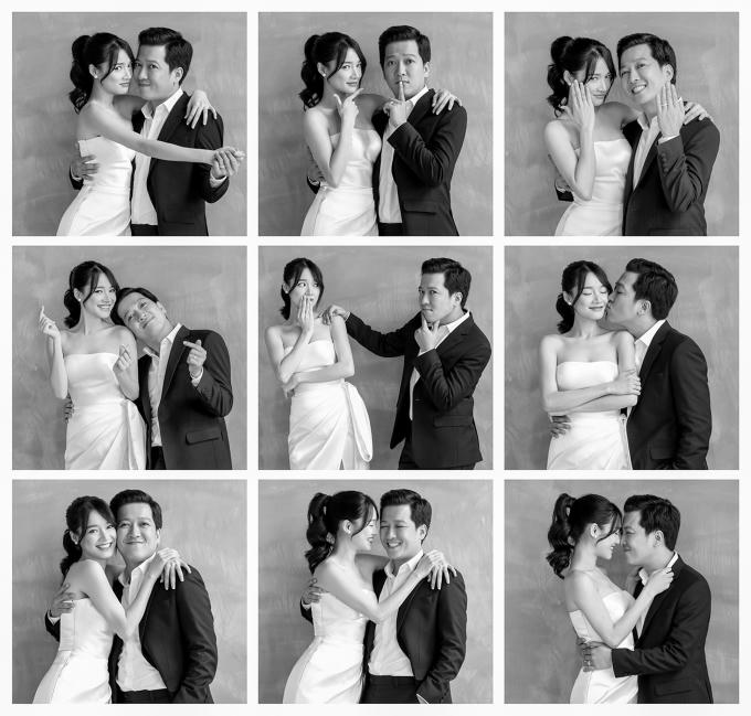 Nhã Phương - Trường Giang đi dép tổ ong nghìn lỗ chụp ảnh cưới