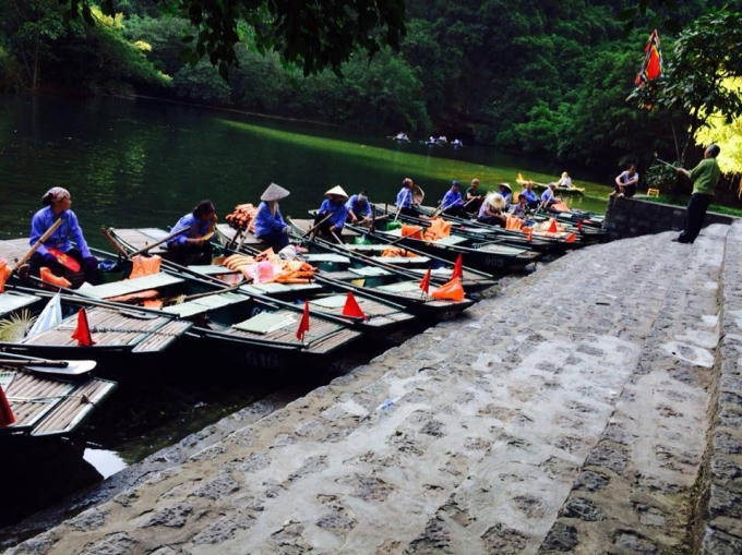 Khung cảnh yên bình như vậy chỉ có thể thấy ở Tràng An.