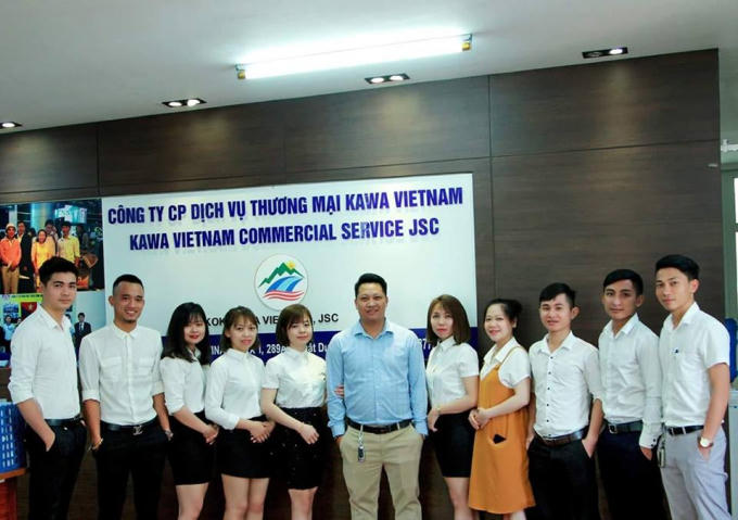 Công ty cổ phần dịch vụ thương mại kawa Việt Nam - 289A khuất duy tiến, thanh xuân, Hà Nội. 