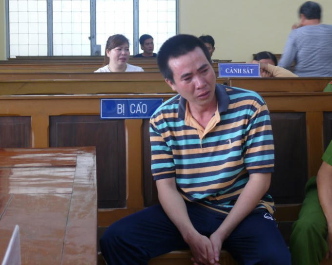 Bị cáo Nguyễn Minh Út tại tòa.