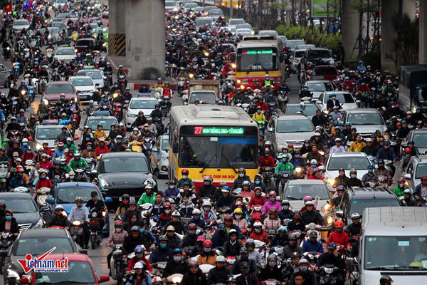 Đường Nguyễn Trãi, Hà Nội. Ảnh: Đoàn Bổng