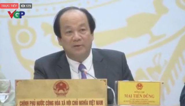 Bộ trưởng - Chủ nhiệm Văn phòng Chính phủ thông tin về ý kiến chỉ đạo của Thủ tướng liên quan đến vụ việc