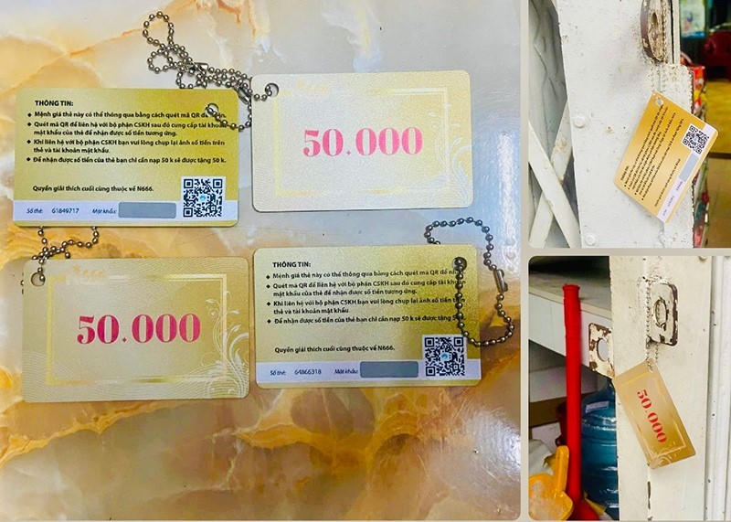Người dân nên cảnh giác thẻ "lạ" chứa mã QR trên xe, cửa nhà.