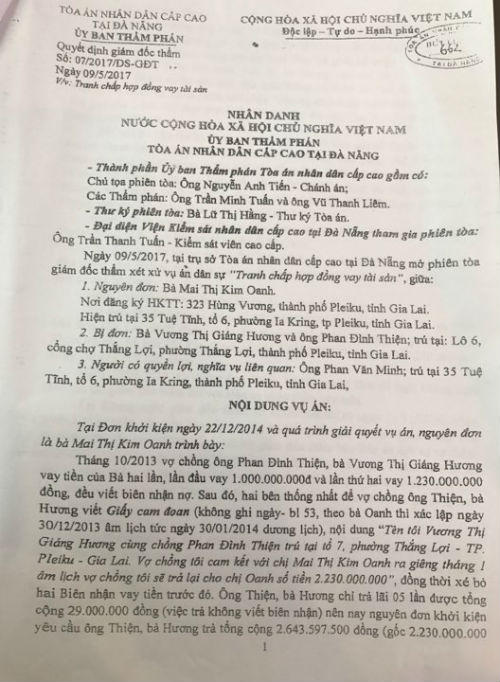 Gia Lai: Hệ lụy từ một vụ &aacute;n d&acirc;n sự k&eacute;o d&agrave;i 5 năm chưa c&oacute; hồi kết