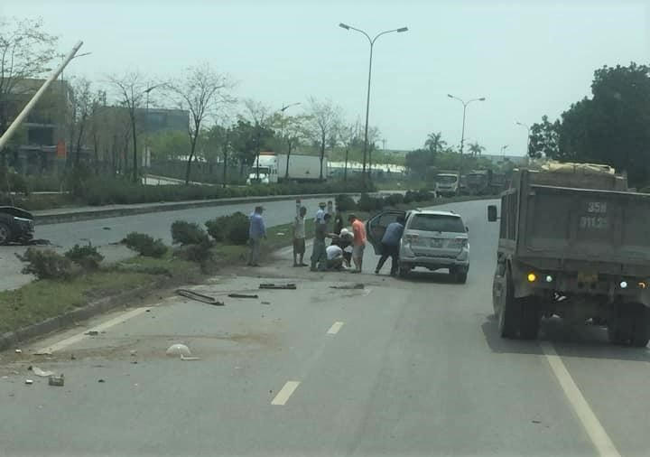 Hiện trường vụ tai nạn