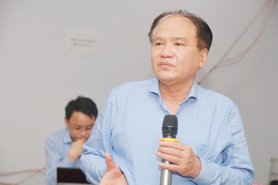 PGS.TS Nguyễn Thế Chinh, Phó Chủ tịch Hội Kinh tế Môi trường, Viện trưởng Viện chính sách Kinh tế môi trường.