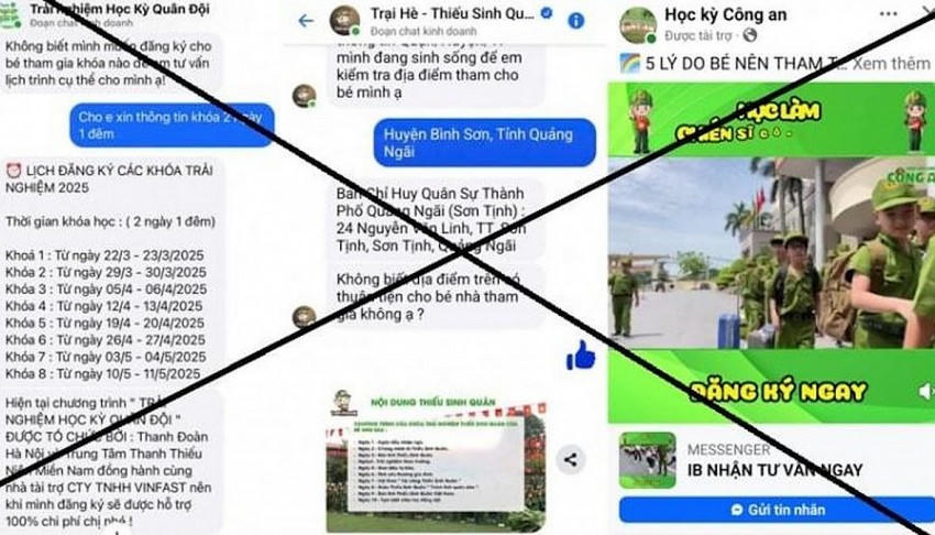 Công an cảnh báo các khóa học lừa đảo