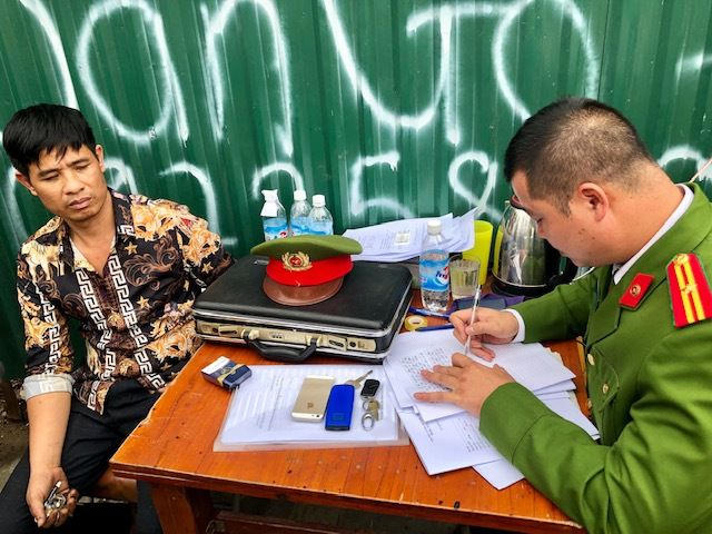 Tài xế Lê Tiến Dũng bị phát hiện dương tính với ma tuý.