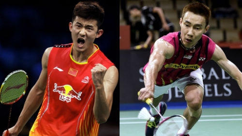 Lee Chong Wei và Chen Long tranh HCV ở nội dung cầu lông đơn nam.