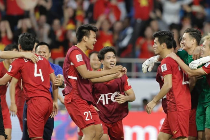 ĐT Việt Nam sẽ chạm trán Nhật Bản ở trận tứ kết đầu tiên Asian Cup 2019. Ảnh: AFC.