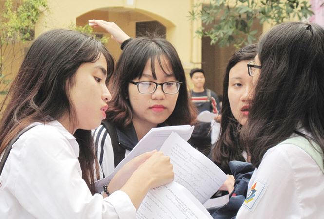 Thí sinh tại mùa thi 2017. Ảnh: tienphong.vn