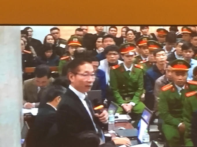 Luật sư Nguyễn Văn Chiến bào chữa cho ông Trịnh Xuân Thanh.