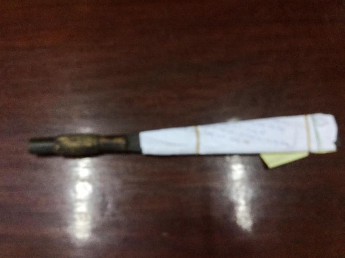 Hung khí gây án của Tuấn.