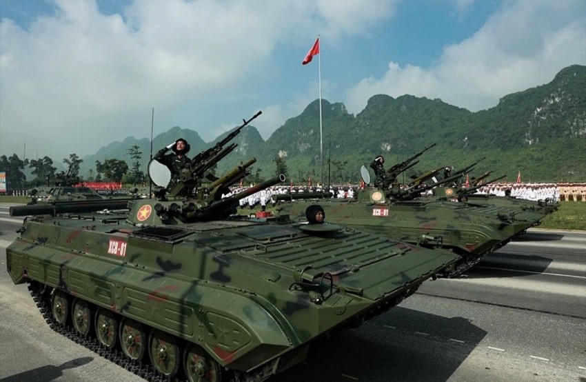 Dàn vũ khí, khí tài có mặt trong lễ diễu binh A80.