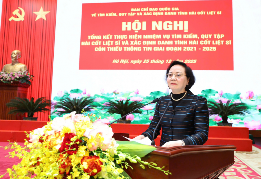 Phó Thủ tướng Chính phủ Phạm Thị Thanh Trà phát biểu chỉ đạo tại Hội nghị. (Ảnh: VGP)