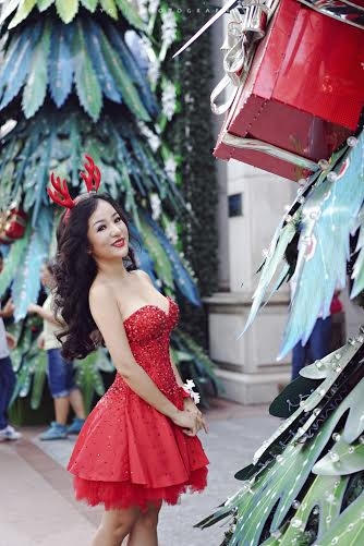 Dù đã là bà mẹ một con (Photo: Ryo Vo- Make up: Trọng Nguyễn)