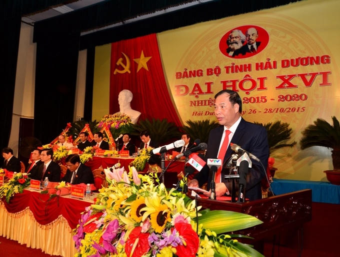Ông Nguyễn Mạnh Hiển - Bí thư Tỉnh ủy, Chủ tịch UBND tỉnh Hải Dương.