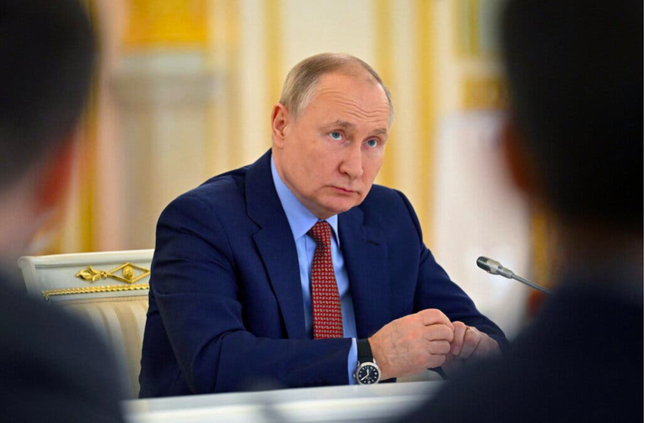 Tổng thống Nga Vladimir Putin. (Ảnh: NYT)