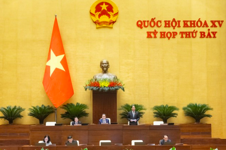 Phiên họp chất vấn và trả lời chất vấn tại Kỳ họp thứ 7 của Quốc hội khóa XV sẽ diễn ra trong 2,5 ngày. Ảnh Quốc Hội