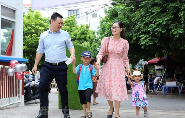 Xây dựng không gian, môi trường sống an toàn cho trẻ em ở bất cứ ở đâu, thời điểm nào là vấn đề cấp thiết hiện nay. (Nguồn: Vietnam+)