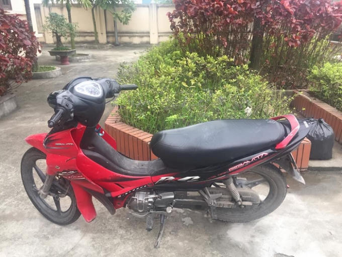 Chiếc xe được trao trả lại cho chính chủ sau 3 tháng bị mất.