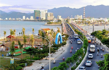 Một góc thành phố Nha Trang, tỉnh Khánh Hòa