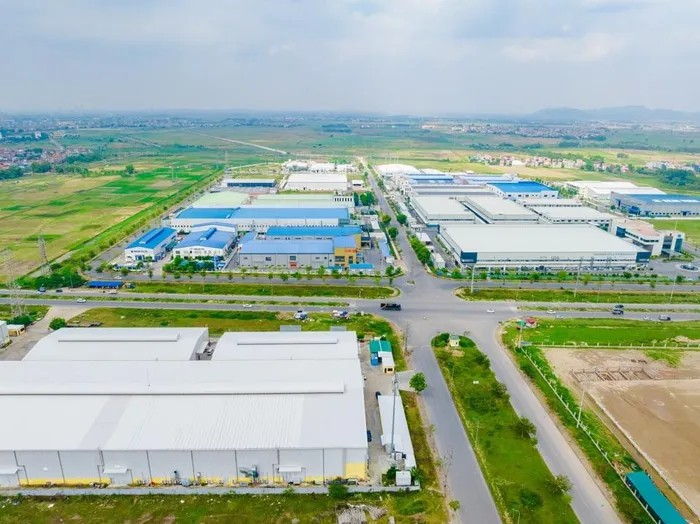 Hình ảnh KCN Quế Võ 3 một trong những KCN hiện nay IMC đang quản lý vận hành