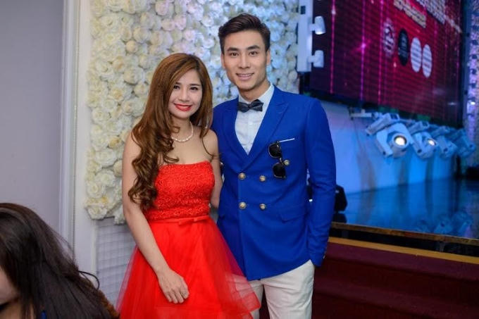 Ca sĩ Lưu Kỳ Hương và Giải vàng Siêu mẫu 2015 Mai Tuấn Anh