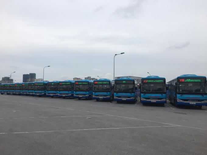 Tuyến buýt số 39 (Công viên Nghĩa Đô – Tứ Hiệp) có sự điều chỉnh về số xe và phương tiện.
