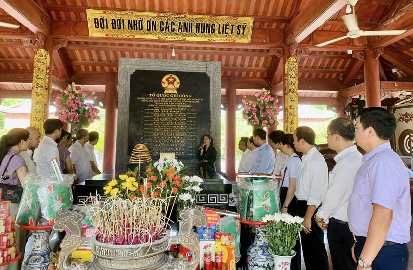 Khu di tích Truông Bồn đón khoảng hơn 300.000 lượt khách mỗi năm.