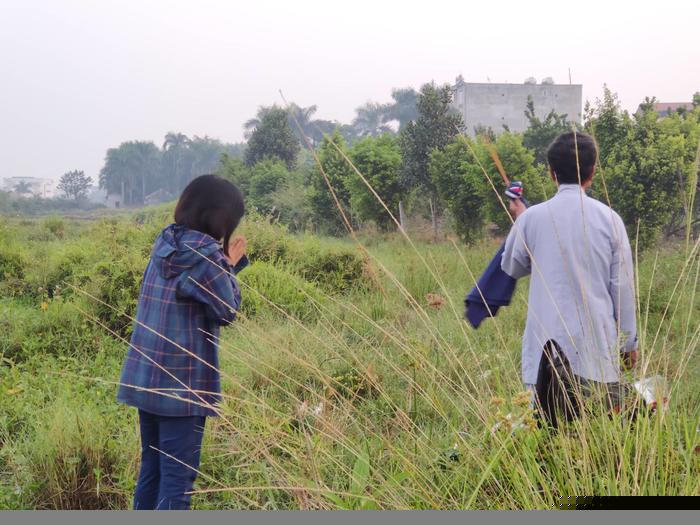 Nơi phát hiện thi thể nam sinh.