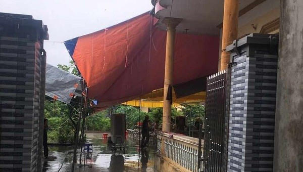 Ngôi nhà nơi xảy ra sự việc.