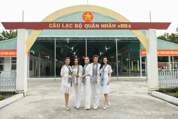 5 mỹ nhân Việt xinh đẹp nổi bật trong vòng vây các chiến sĩ Tây Ninh