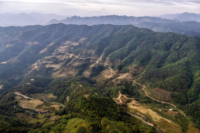 Xã Thành Công, huyện Nguyên Bình (Ảnh: Bùi Tuấn Hùng).