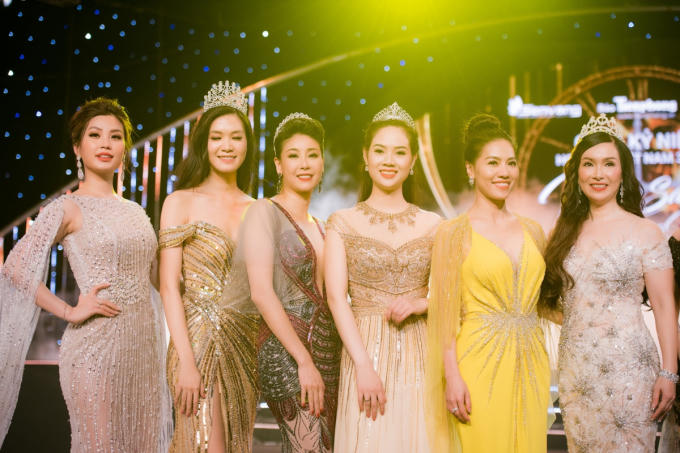 Diệu Hoa, H&agrave; Kiều Anh c&ugrave;ng đọ sắc với v&aacute;y Ho&agrave;ng Hải