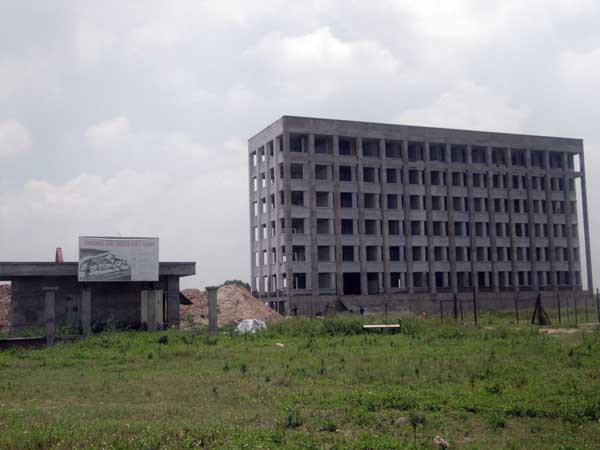 D.A 219 tỷ đồng bao giờ mới hoàn thành? Ảnh: Trần Quý