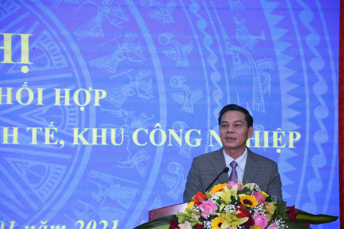 Chủ tịch UBND TP Nguyễn Văn Tùng phát biểu tại Hội nghị ký kết