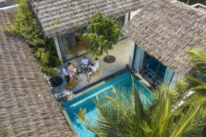 New World Phu Quoc Resort được thiết kế theo phong cách làng biển độc đáo