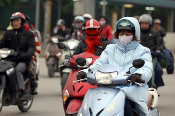 Không khí lạnh tăng cường sẽ tiếp tục ảnh hưởng đến các tỉnh Bắc Bộ.