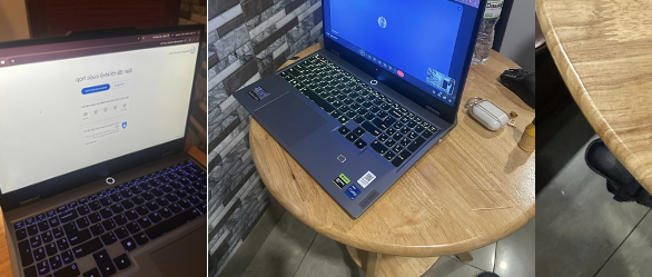 Hình ảnh các đối tượng liên hệ với cháu Đ.