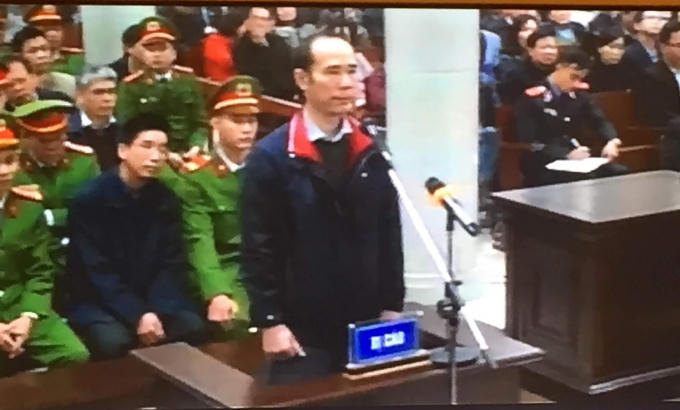 Vũ Đức Thuận trả lời HĐXX.