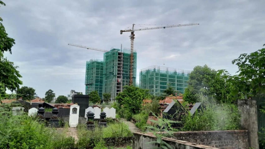 Mặt bằng giá bán căn hộ chung cư tại Hà Nội vượt mức 75 triệu đồng/m2.