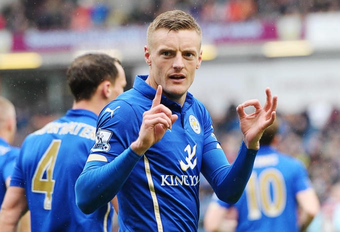 Leicester đang bay cao cùng Vardy