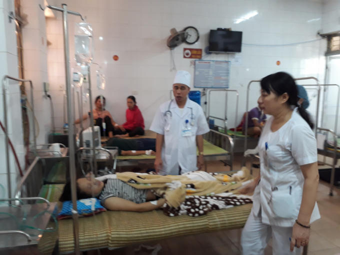 Các nạn nhân đang được điều trị tại bệnh viện.