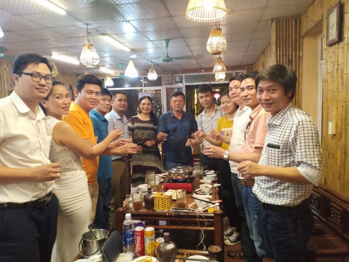 Khung cảnh đã lên đèn là đẹp lung linh, check-in không góc chết