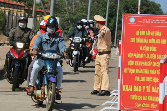 Tỉnh Đắk Nông tiếp tục duy trì chốt kiểm dịch tại