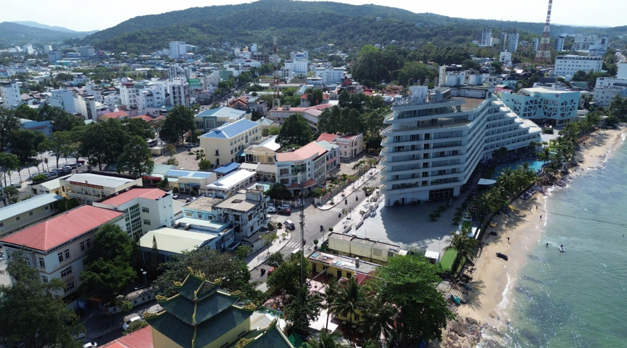 Một góc Phú Quốc nhìn từ trên cao