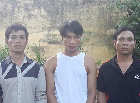 Ba đối tượng Bền, Tuấn, Đàn tại CQĐT