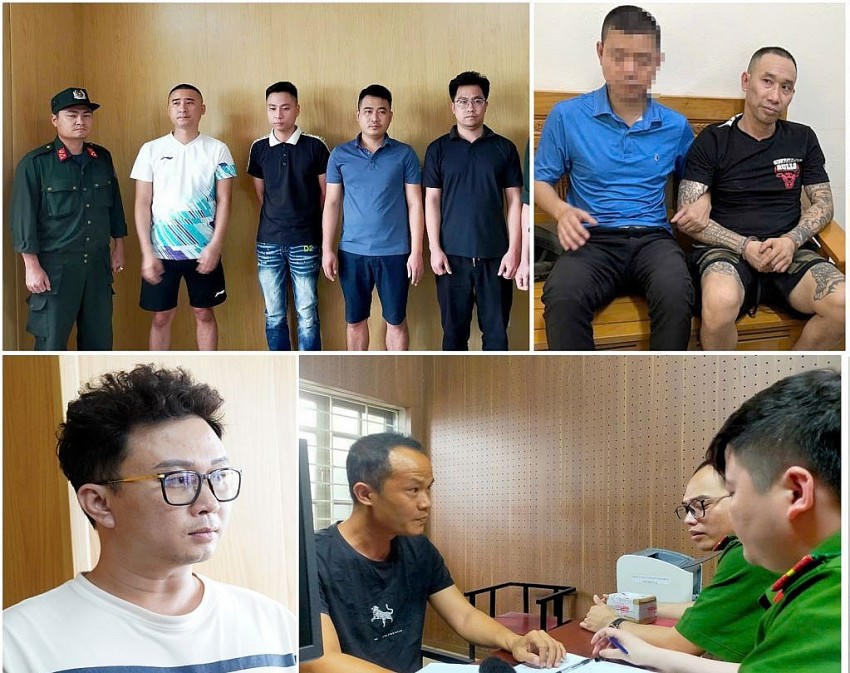 Các đối tượng trong đường dây sản xuất, buôn bán khí cười.